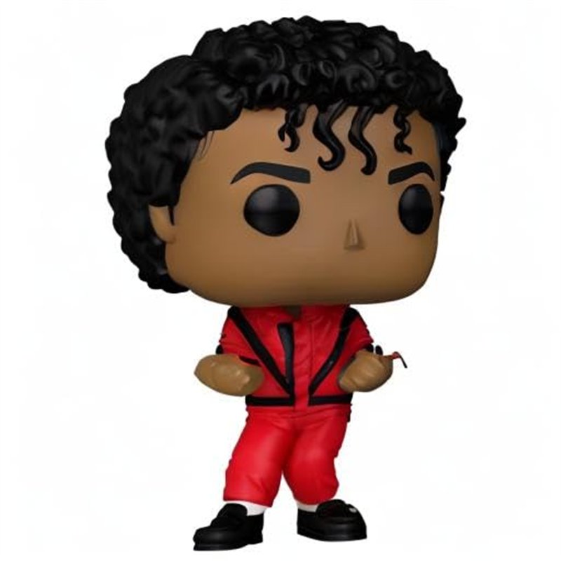 Image secondaire de Funko Pop! Rocks: Michael Jackson - (Thriller) - Figurine en Vinyle à Collectionner - Idée de Cadeau - Produits Officiels - Joue