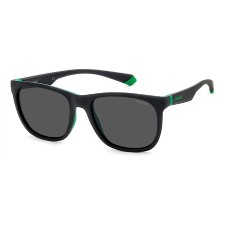 Polaroid PLD 2140/s Sunglasses, 3OL/M9 MT BLK GRN, 55 Unisex