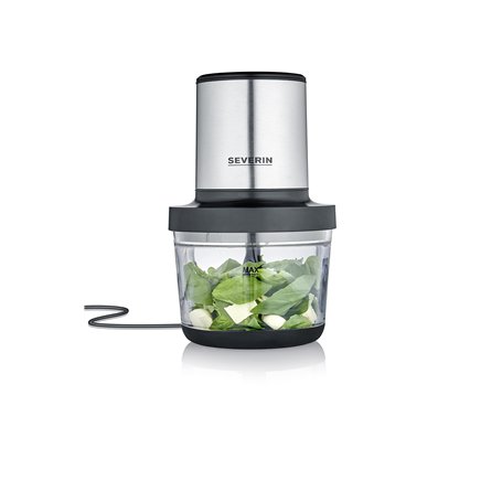 SEVERIN Hachoir électrique 400 W multifonction d'une capacité d'1 Litre, garanti sans BPA, Hachoir à viande, oignons, herbes, fr