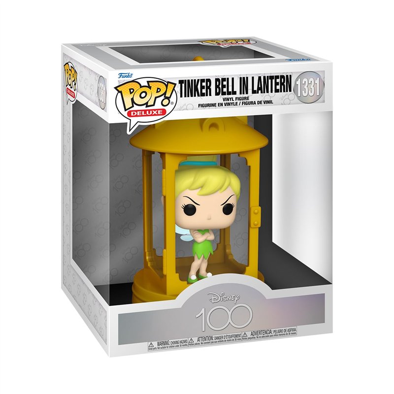 Funko Pop! Deluxe: Disney - Tinker Bell - Peter Pan - Tink Trapped - Clochette- Figurine en Vinyle à Collectionner - Idée de Cad