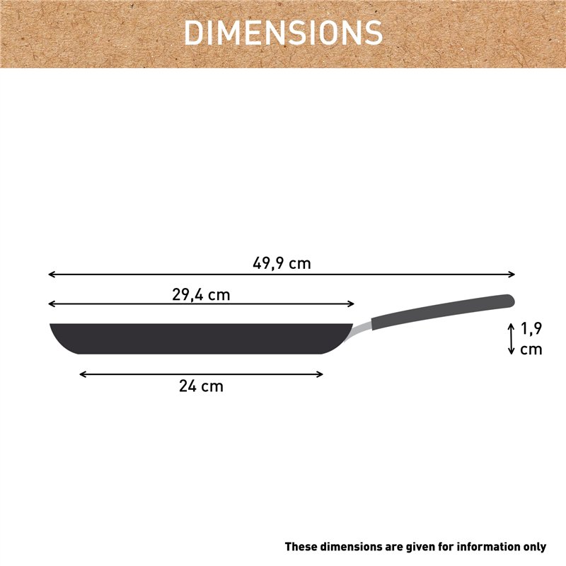 Image secondaire de TEFAL Poêle à crêpe 28 cm, Crêpière induction, Revêtement céramique, Eco-conçue, Recyclée, Cuisson saine, Thermo-Signal, Fabriqu