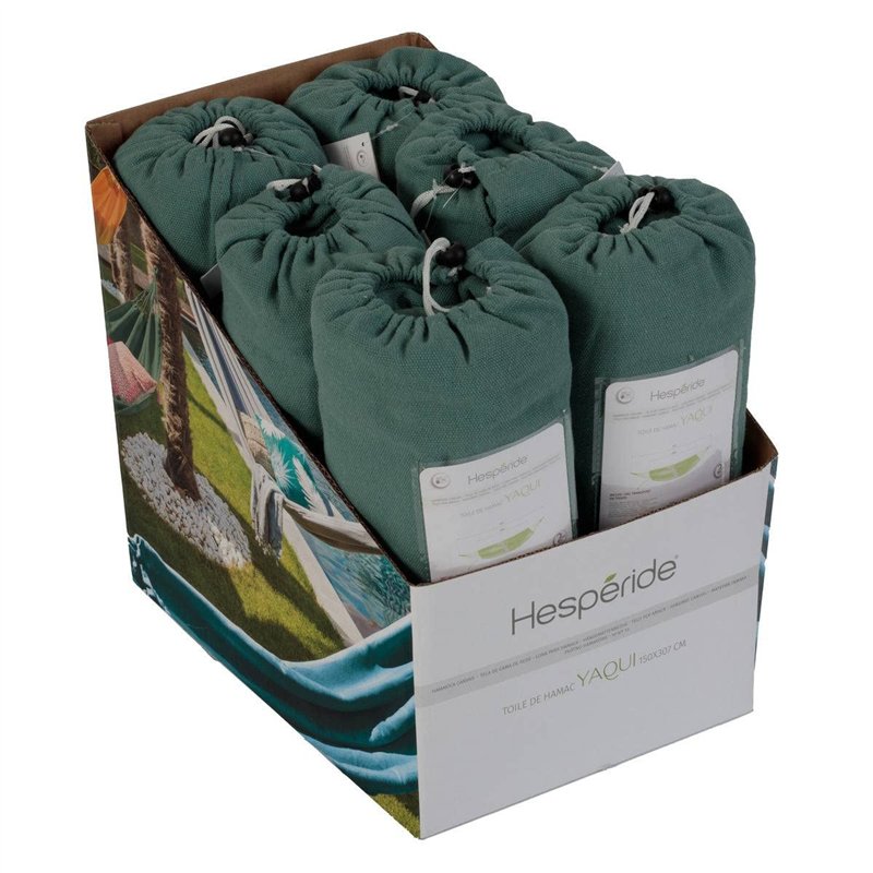 Image secondaire de Hespéride - Toile de hamac Double Yaqui Vert Jade