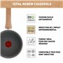 Tefal Renew, Casserole 16 cm, Revêtement antiadhésif céramique, Eco-conçue, Recyclée, Cuisson saine, Thermo-Signal, Ustensile sû