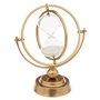 Atmosphera - Sablier déco Bota - métal et Verre - doré - H23 cm