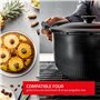 SEB Autocuiseur 6l Inox Noir - P4810700