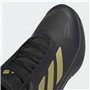 adidas Mixte Bounce Legends Shoes-Low, Carbon/Gold Met./Core Black, 42 2/3 EU