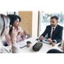 Philips SmartMeeting PSE0501 Microphone de conférence avec Sembly AI pour la Reconnaissance vocale Multi locuteurs, création de