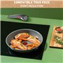 TEFAL Ingenio Renew Poêle 26 cm, Revêtement céramique antiadhésif, Recyclée, Cuisson saine, Thermo-Signal ™, Cuisson sûre, Fabri
