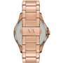 Armani Exchange Montre pour homme Quartz/3 Hand Date movement boîtier de 46mm avec un bracelet en acier inoxydable AX2449