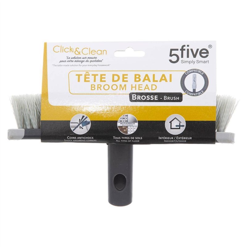 Image secondaire de Tête de Balai Gris Click & Clean - 5 five simply smart