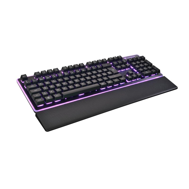 COUGAR GAMING | CLAVIER GAMING | CLAVIER GAMING CORE HYBRID MECANIQUE LED - NOIR - Rétroéclairage RGB personnalisable - Commutat
