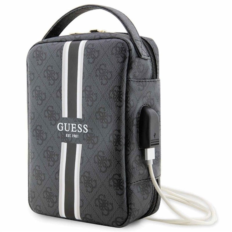 Image secondaire de GUESS WONDEE Sac de Voyage pour Femme avec Port de Chargement USB intégré, Profitez de la Mode comme Style de Vie avec ce Sac Or