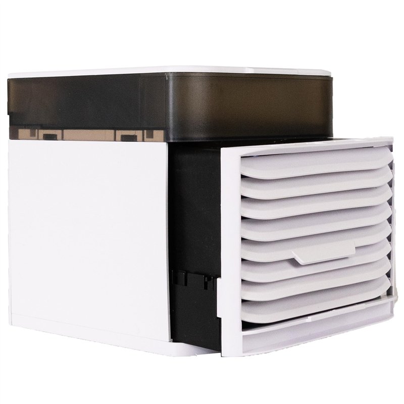 Image secondaire de Silvergear® Climatiseur Mobile | Refroidisseur d'Air avec 3 Vitesses + Timer | Rafraîchisseur d'Air avec Brumisation et USB | Ec