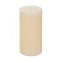 Atmosphera - Bougie ronde Olia D6,8cm blanc ivoire
