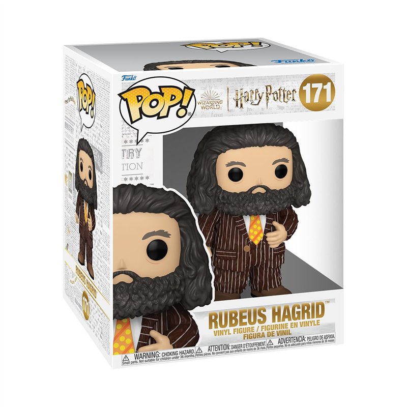 Funko Pop! Super: Harry Potter Prisoner of Azkaban - Rubeus Hagrid Animal Pelt Outfit - Figurine en Vinyle à Collectionner - Idé