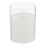 Atmosphera - Bougie LED Sena en verre D7,5cm
