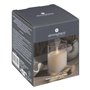Atmosphera - Bougie LED Sena en verre D7,5cm