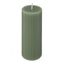 Atmosphera - Bougie ronde Demi en coton D5cm vert céladon
