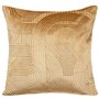 Atmosphera - Housse de Coussin Atelier en Velours 40x40cm Jaune Ocre