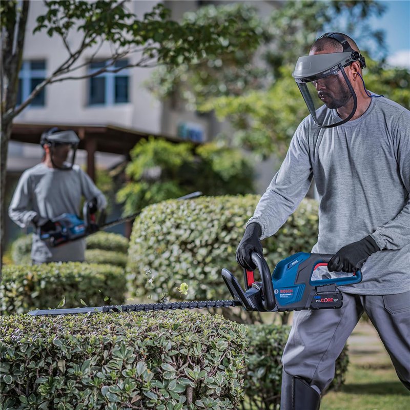 Image secondaire de Bosch Professional 18V System taille-haies sans-fil GHE 18V-60 (moteur sans charbon, capacité de coupe de 20 mm) Alimenté par pi