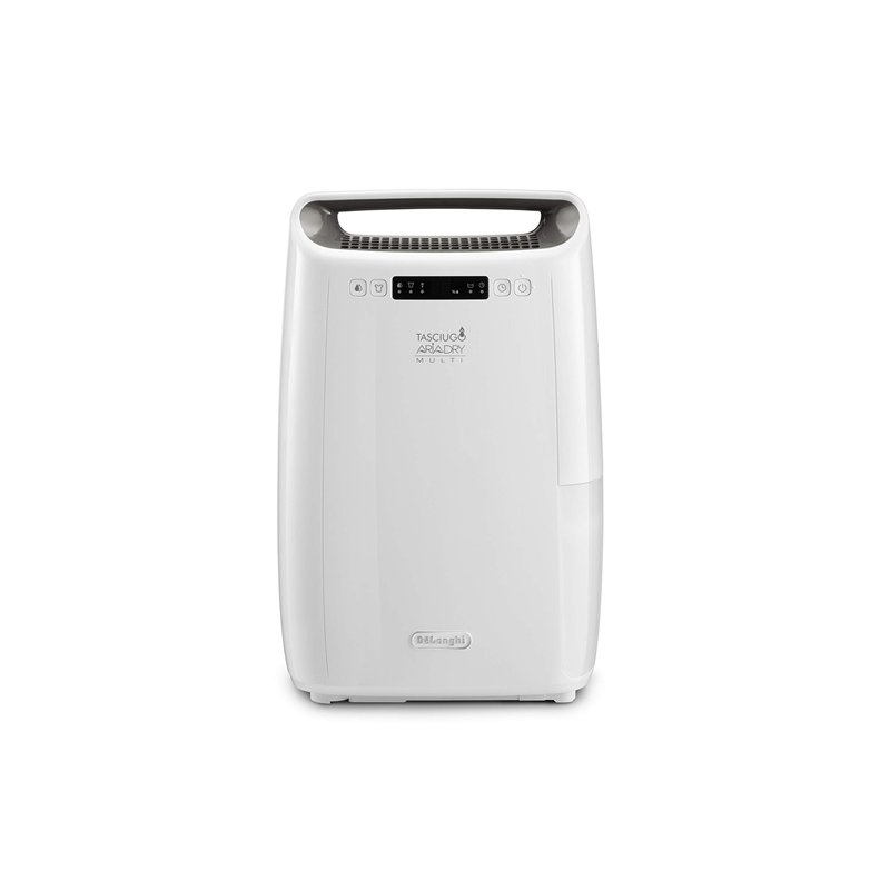 De'Longhi Tasciugo AriaDry Multi Déshumidificateur DEXD214RF, Déshumidificateur Portable avec Filtration à 3 Actions, Fonction S
