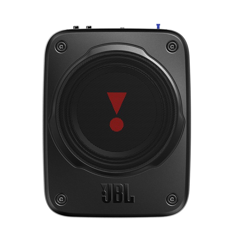 Image secondaire de JBL BassPro Lite - Caisson de Basse Voiture Amplifié, Subwoofer Actif Ultra-Compact sous Siège avec Amplificateur Intégré, Conne