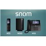 Snom M55 TéLéPhone sans Fil NuméRique DECT - Grand ÉCran Couleur 2,4-6 Touches Programmables - Batterie Longue Durée - Comp