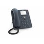 Snom D150 TéLéPhone VoIP SIP avec Fil Gris Ardoise - ÉCran LCD 2,8 Pouces, Switch Ethernet Gigabit, PoE Classe 1, 2 Comptes S