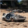 Jada Toys - Time Machine - Back to The Future 3 - Voiture Miniature en métal - 1:24 - Portes ouvrantes - Lumière LED - Version a