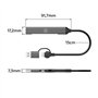 Mobility Lab – Hub 2 en 1 en USB ou USB-C – 3 Ports USB-C et 1 Port USB – Design très Fin – Transfert de données Ultra Rapide –