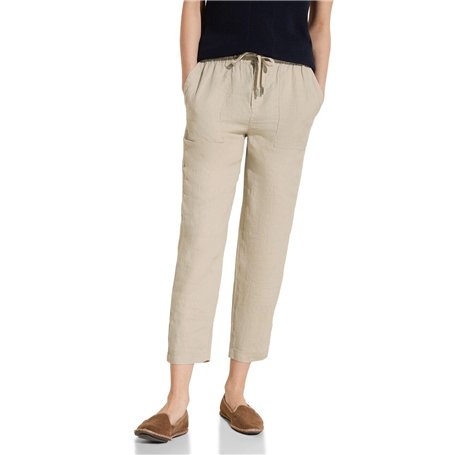 LS_Paperbag Solid HW Slim Leg, Short,