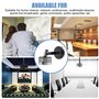 2 in 1 Support Videoprojecteur Plafond, Support Mural Videoprojecteur, Support Projecteur, 360° Schwenkbar Support Rétroprojecte