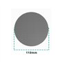 eMagTech Lot de 4 housses anti-poussière circulaires en maille de nylon pour ventilateur de ventilation compatible avec console