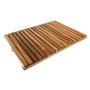 5Five - Tapis de Bain Caillebotis en Acacia 56x36cm - Antidérapant, Résistant à l'Humidité, Facile à Entretenir - Accessoire de