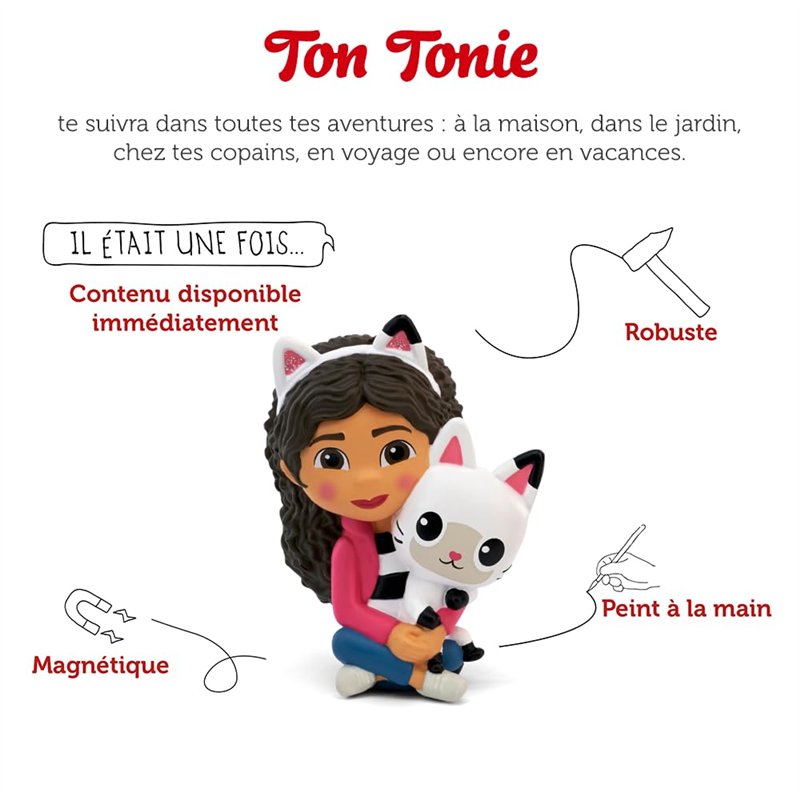 Image secondaire de tonies Figurine La Maison de Gabby- Gabby audioconte pour conteuse Toniebox, chansons pour Enfants 3 Ans et Plus - boîte à Histo