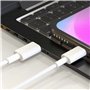 MilnoTech Câble USB C 1M - Charge Rapide [Certifié MFi] pour iPhone 14/13/13PRO/12/12 PRO Max/12 Mini/11/11PRO/XS/XR/X/8/8Plus/i