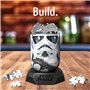 Ravensburger - Puzzle 3D Hylkies - Édition Star Wars - Figurine n°6 Stormtrooper - Adultes et Enfants - 54 pièces numérotées à A