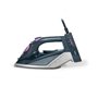 Livoo - Fer à repasser sans fil DOM483 – avec ou sans fil, semelle céramique, 2200W, capacité 350 ml, thermostat réglable, débit
