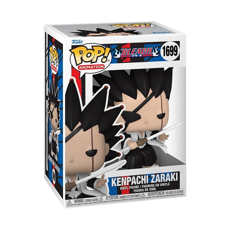 Funko Pop! Animation: Bleach - Kenpachi Zaraki - Figurine en Vinyle à Collectionner - Idée de Cadeau - Produits Officiels - Joue