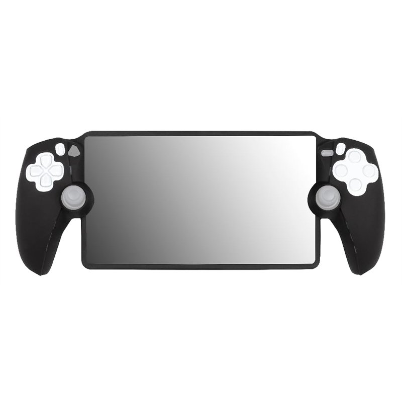 Konix Coque de Protection pour Lecteur à Distance Playstation Portal - Antichoc - Anti-Rayures - Silicone - Noir