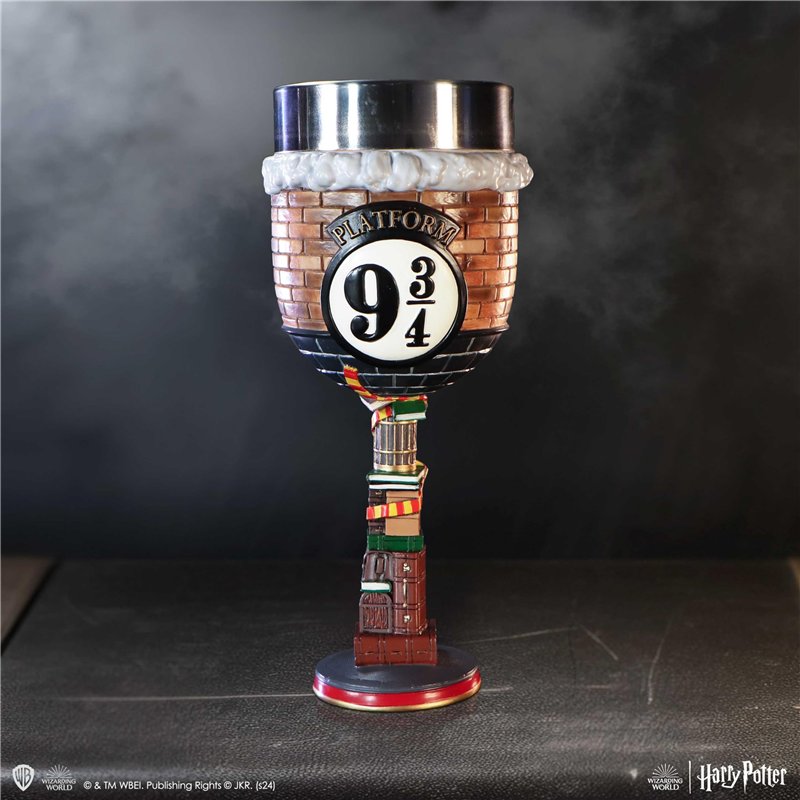 Image secondaire de Nemesis Now Gobelet Harry Potter à plateforme 9 3/4 de 18,7 cm, en résine, produit officiel Harry Potter, gobelet à plateforme 9