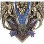 Nemesis Now World of Warcraft Alliance Plaque murale 30 cm Bleu Produit officiel World of Warcraft Décoration murale à suspendre
