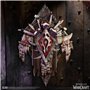 Nemesis Now World of Warcraft Horde Plaque murale 30 cm, résine, rouge, produit officiel World of Warcraft, décoration murale de
