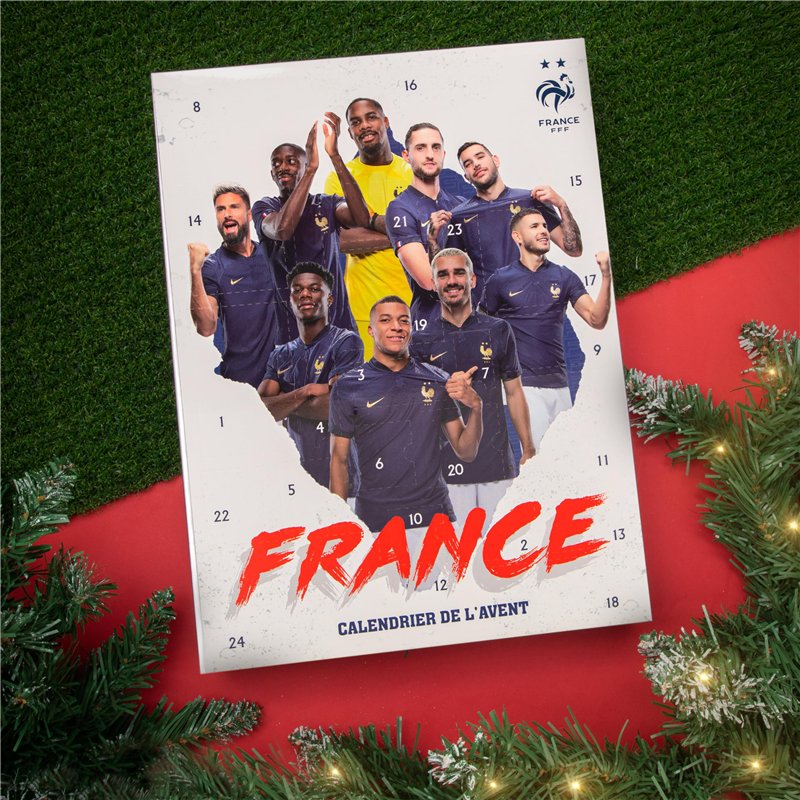 Image secondaire de Cinereplicas FFF - Calendrier de l'Avent Équipe de France de Football 2024 - Licence officielle