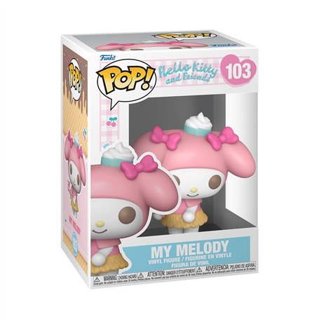 Funko Pop! Sanrio: Hello Kitty - My Melody - (IC) - Figurine en Vinyle à Collectionner - Idée de Cadeau - Produits Officiels - J