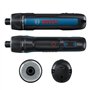 Bosch Professional tournevis sans-fil Bosch GO 3 (avec set de 8 embouts, porte-embout, câble USB-C, mini coffret), Blue, 06019H2