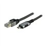 MCL Samar Câble Type C USB 3.1 mâle vers RJ 45 mâle tressé - 2m