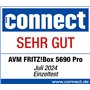 AVM Fritz!Box 5690 Pro (routeur Wi-FI 7 Premium avec tribande (2,4 GHz, 5 GHz, 6 GHz) jusqu'à 18,5 Gbit/s, pour Fibre Optique et