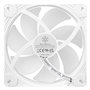 SilverStone Technology Shark Force 140 ARGB, Ventilateur ARVB PWM de 140mm aux performances améliorées, SST-SF140W-ARGB (blanco)