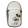 Loungefly Disney Mickey et ses amis Sac à bandoulière en similicuir et toile pour bouteille d'eau